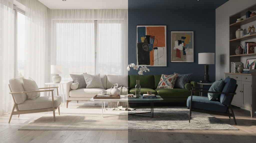 How Styling Transforms the Meaning of an Interior