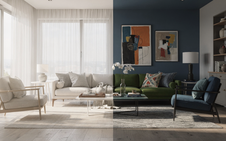 How Styling Transforms the Meaning of an Interior