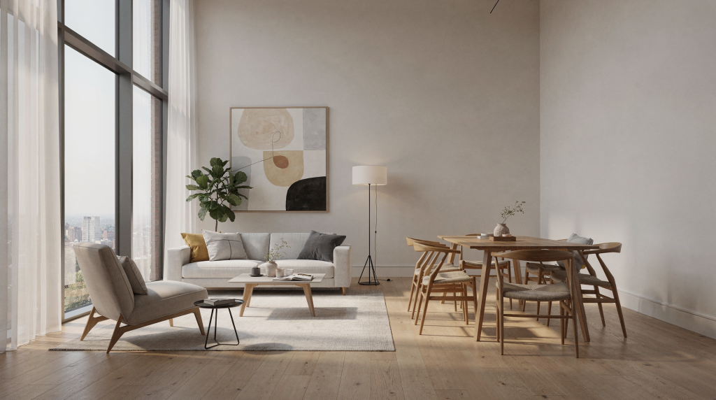 The Visual Grammar of Rooms and Living Spaces