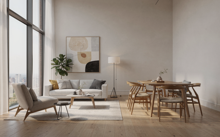 The Visual Grammar of Rooms and Living Spaces